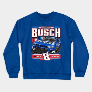 Kyle Busch Royal Car Crewneck Sweatshirt